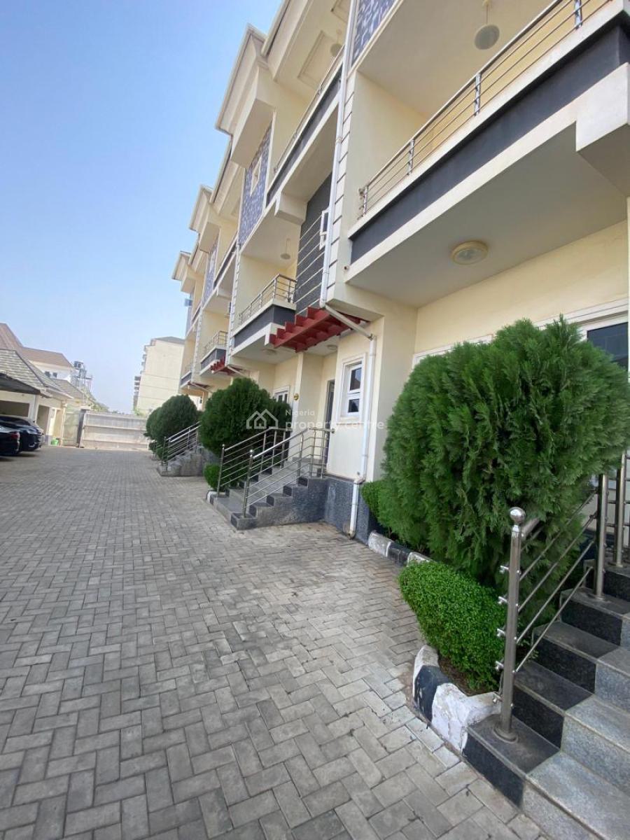 Newly Built 5 Bedroom Terrace Duplex, 2 Usman O. Jibrin Street, Guzape District, Abuja, Terraced Duplex for Rent