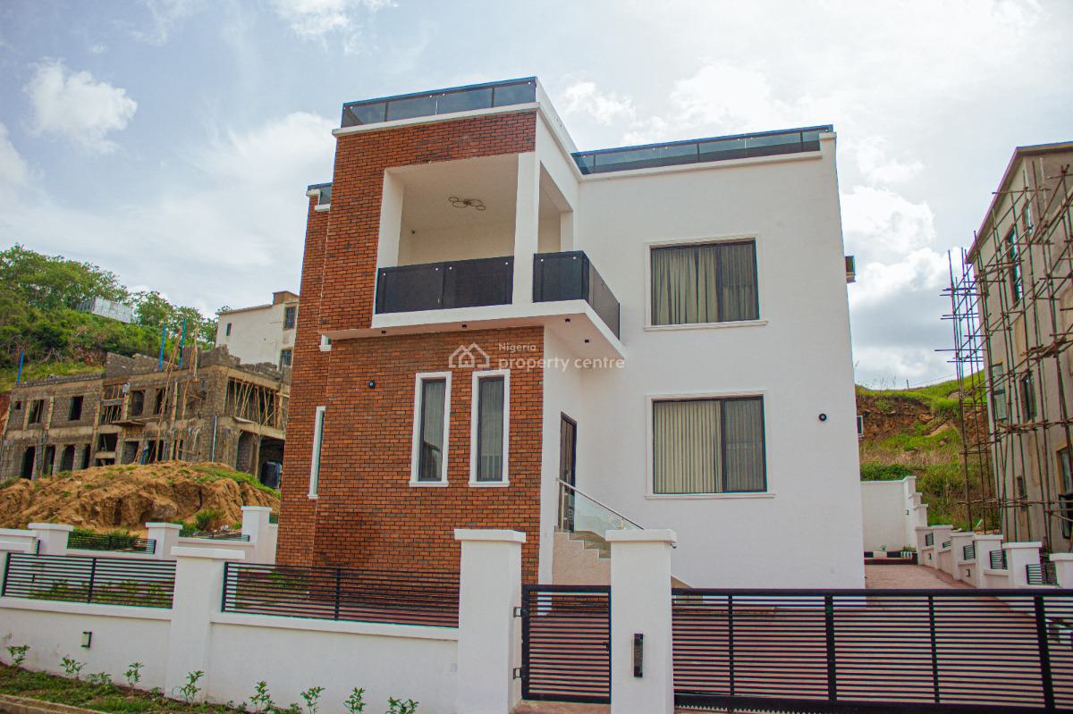 5 Bedroom Luxury Fully Furnished Detached Duplex+bq, Asokoro Rock Villa, Guzape District, Abuja, Detached Duplex for Sale