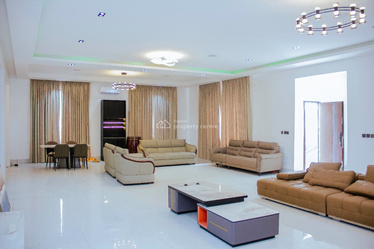 5 Bedroom Luxury Fully Furnished Detached Duplex+bq, Asokoro Rock Villa, Guzape District, Abuja, Detached Duplex for Sale