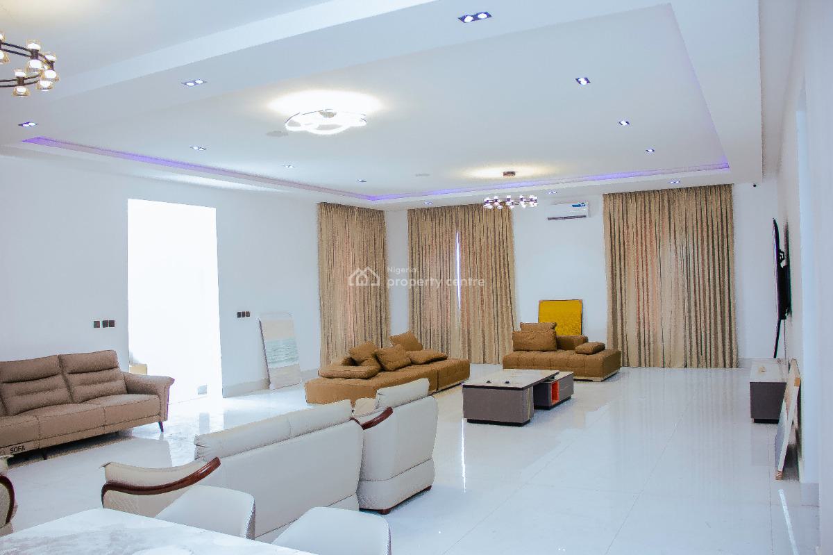 5 Bedroom Luxury Fully Furnished Detached Duplex+bq, Asokoro Rock Villa, Guzape District, Abuja, Detached Duplex for Sale