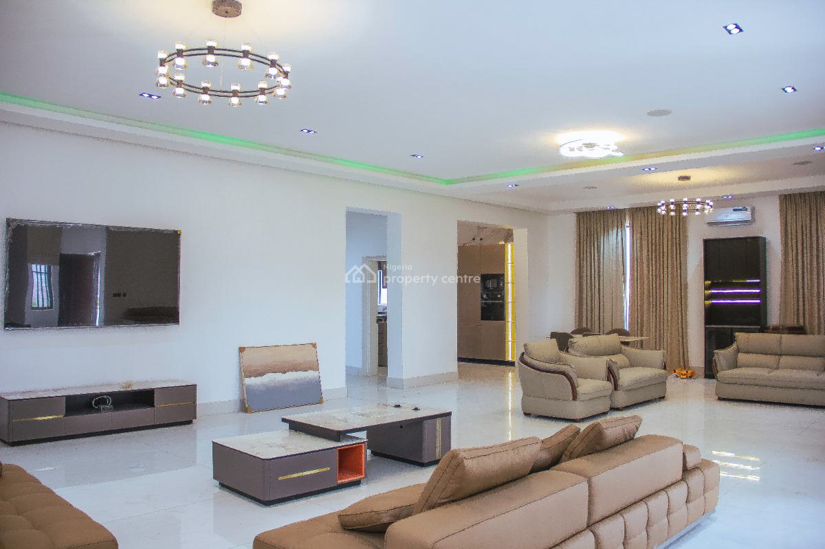 5 Bedroom Luxury Fully Furnished Detached Duplex+bq, Asokoro Rock Villa, Guzape District, Abuja, Detached Duplex for Sale