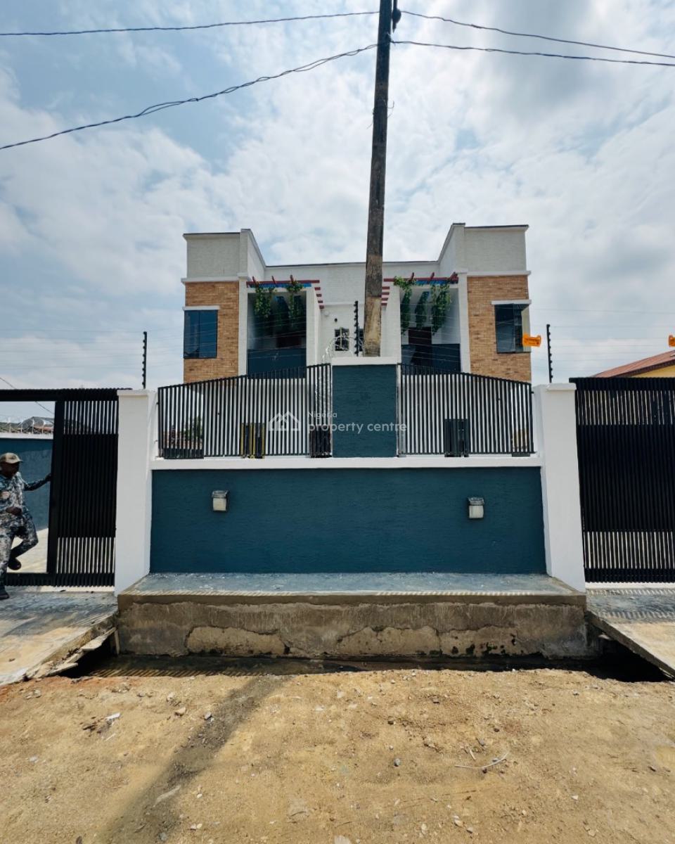 Marvelously Built 4 Bedroom Semi Detached Duplex with a Room Bq, Ogba, Ikeja, Lagos, Semi-detached Duplex for Sale