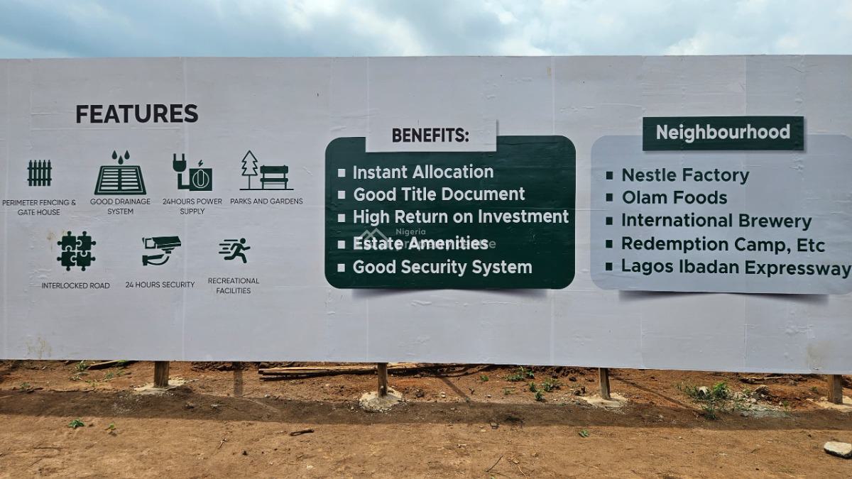 Experience The Perfect Blend of Affordability, Accessibility,modernity, Mowe Ofada, Ogun, Mixed-use Land for Sale