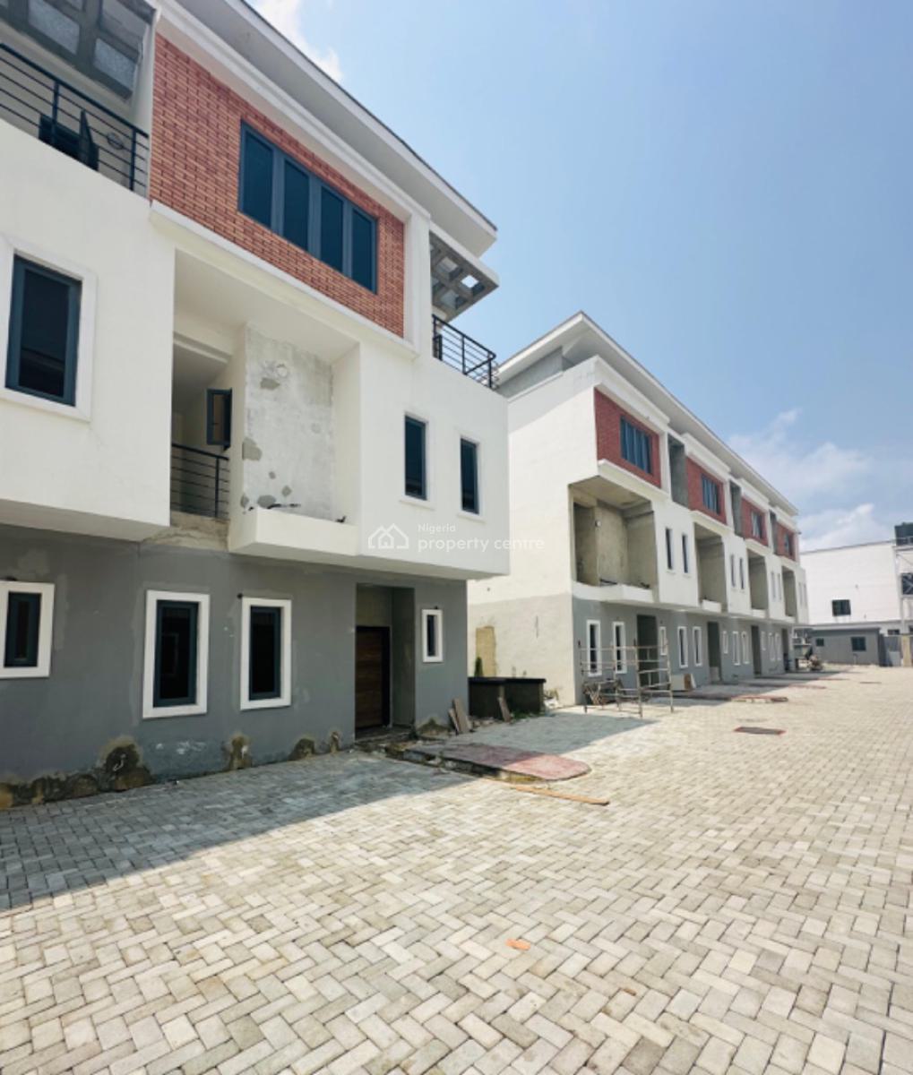 Beautifully Built 4 Bedroom Terrace Duplex in a Serene Neighborhood, Ikate, Lekki, Lagos, Terraced Duplex for Sale