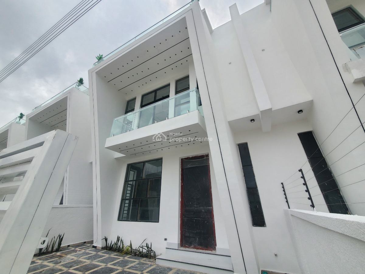 Newly Built Stunning 4-bedroom Duplex with Bq, Ajah, Lagos, Semi-detached Duplex for Sale