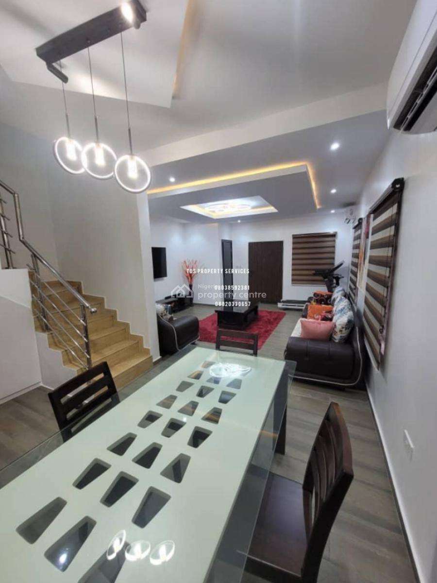 Fully Furnished 4 Bedroom Semi-detached Duplex (self-compound), Ajao Estate, Anthony, Anthony, Maryland, Lagos, Semi-detached Duplex for Rent