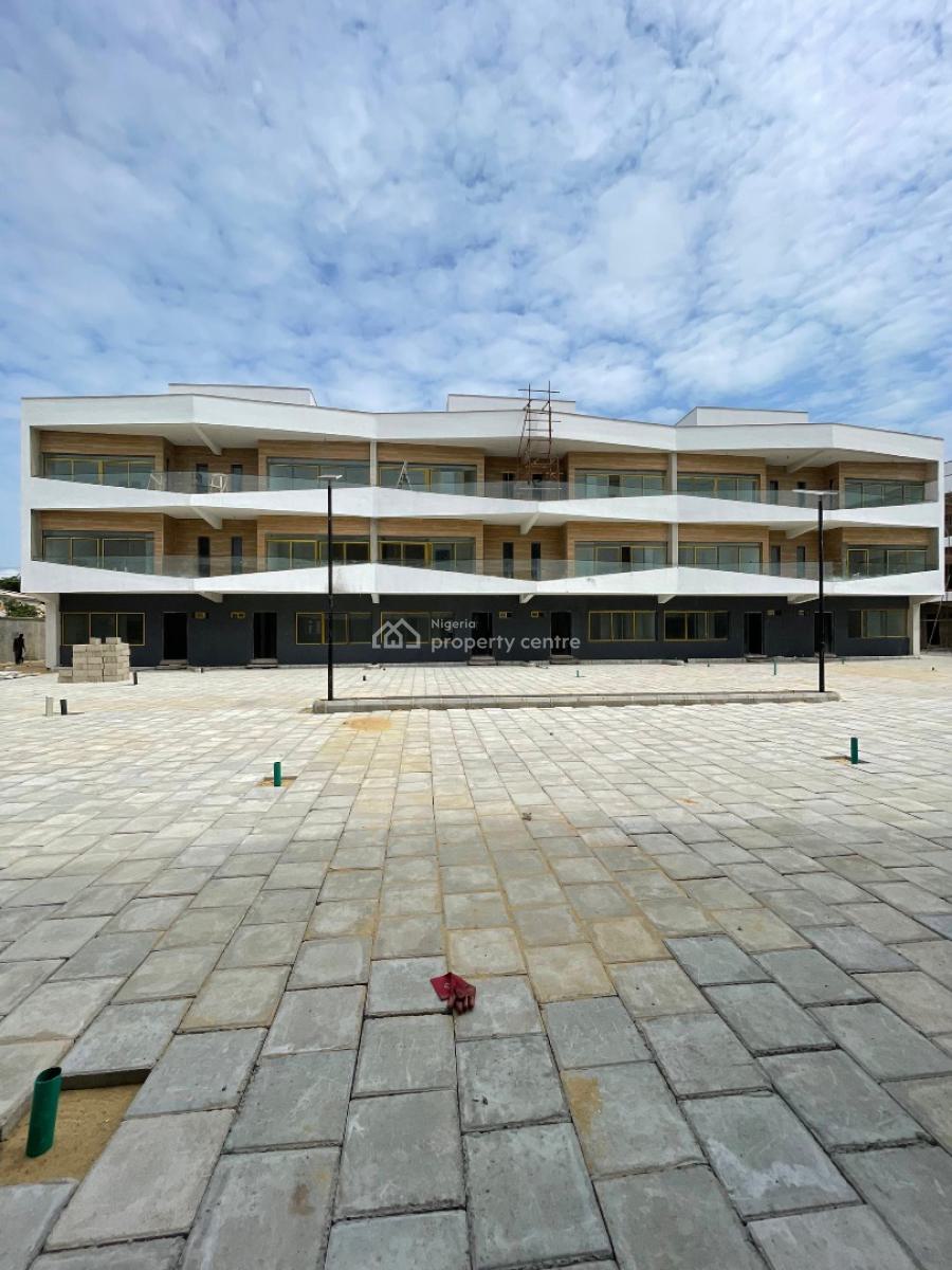 Contemporary 4 Bedroom Terrace Duplex with Bq Gym and Pool, Ikate, Lekki, Lagos, Terraced Duplex for Sale