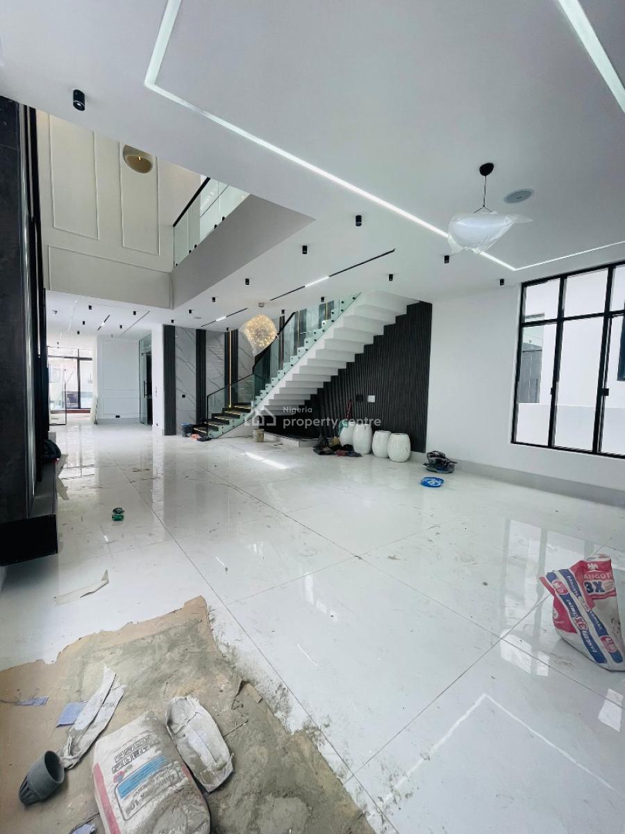 Marvelous 5 Bedroom Fully Detached Duplex with Elevator Pool Cinema Bq, 2nd Toll Gate, Lekki, Lagos, Detached Duplex for Sale