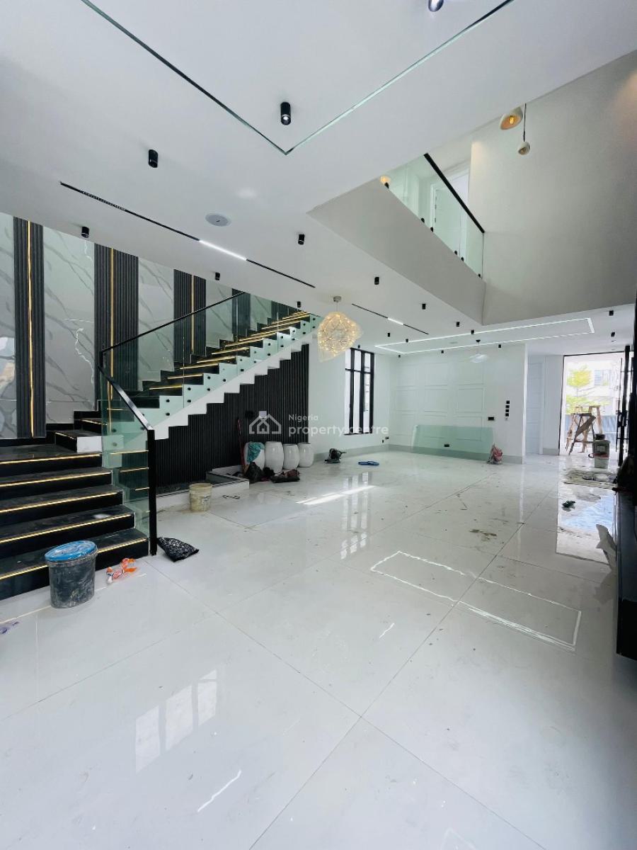 Marvelous 5 Bedroom Fully Detached Duplex with Elevator Pool Cinema Bq, 2nd Toll Gate, Lekki, Lagos, Detached Duplex for Sale