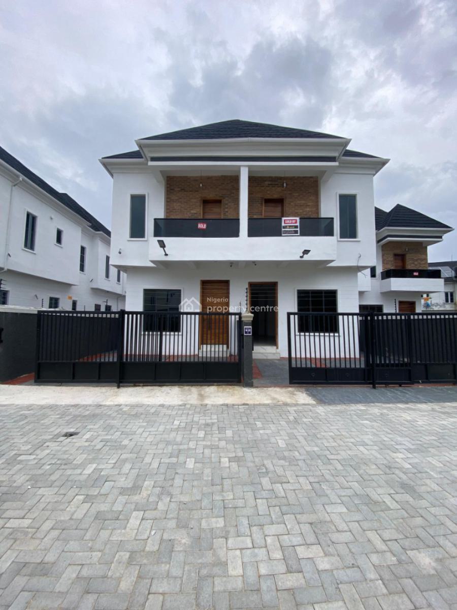 Lovely 4 Bedroom Semi Detached Duplex with Bq, Ikota, Lekki, Lagos, Semi-detached Duplex for Sale