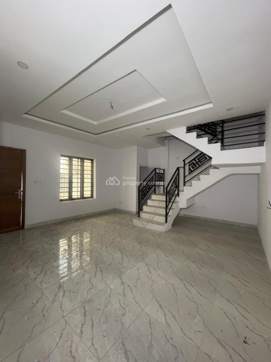 Aesthetically Pleasy 5 Bedroom Terrace Duplex with a Bq, Ologolo, Lekki, Lagos, House for Sale