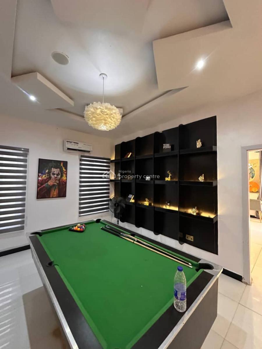 Fully Furnished 4 Bedroom Terrace Duplex in Secured Estate, Ikota, Lekki, Lagos, Terraced Duplex for Sale