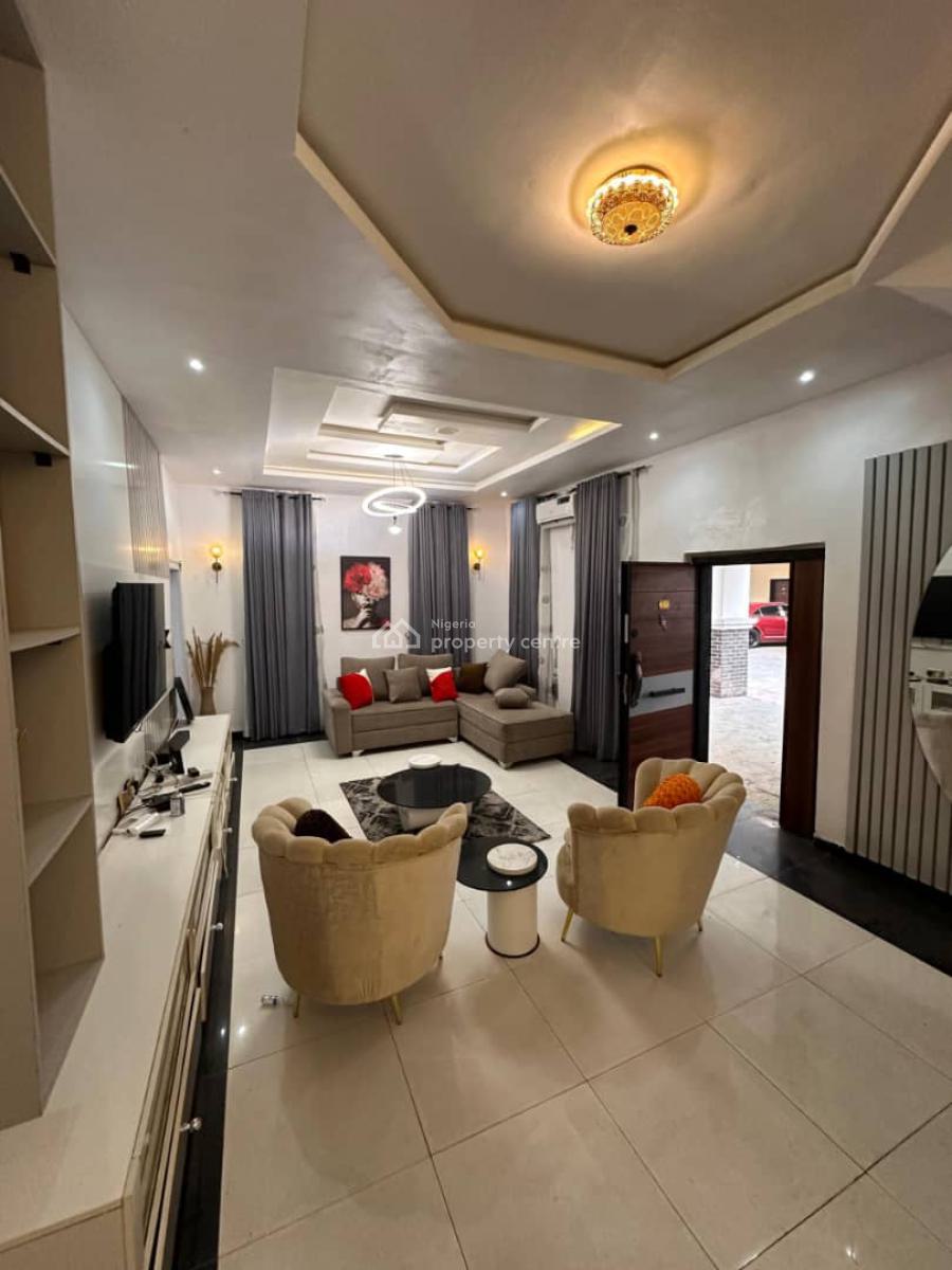 Fully Furnished 4 Bedroom Terrace Duplex in Secured Estate, Ikota, Lekki, Lagos, Terraced Duplex for Sale