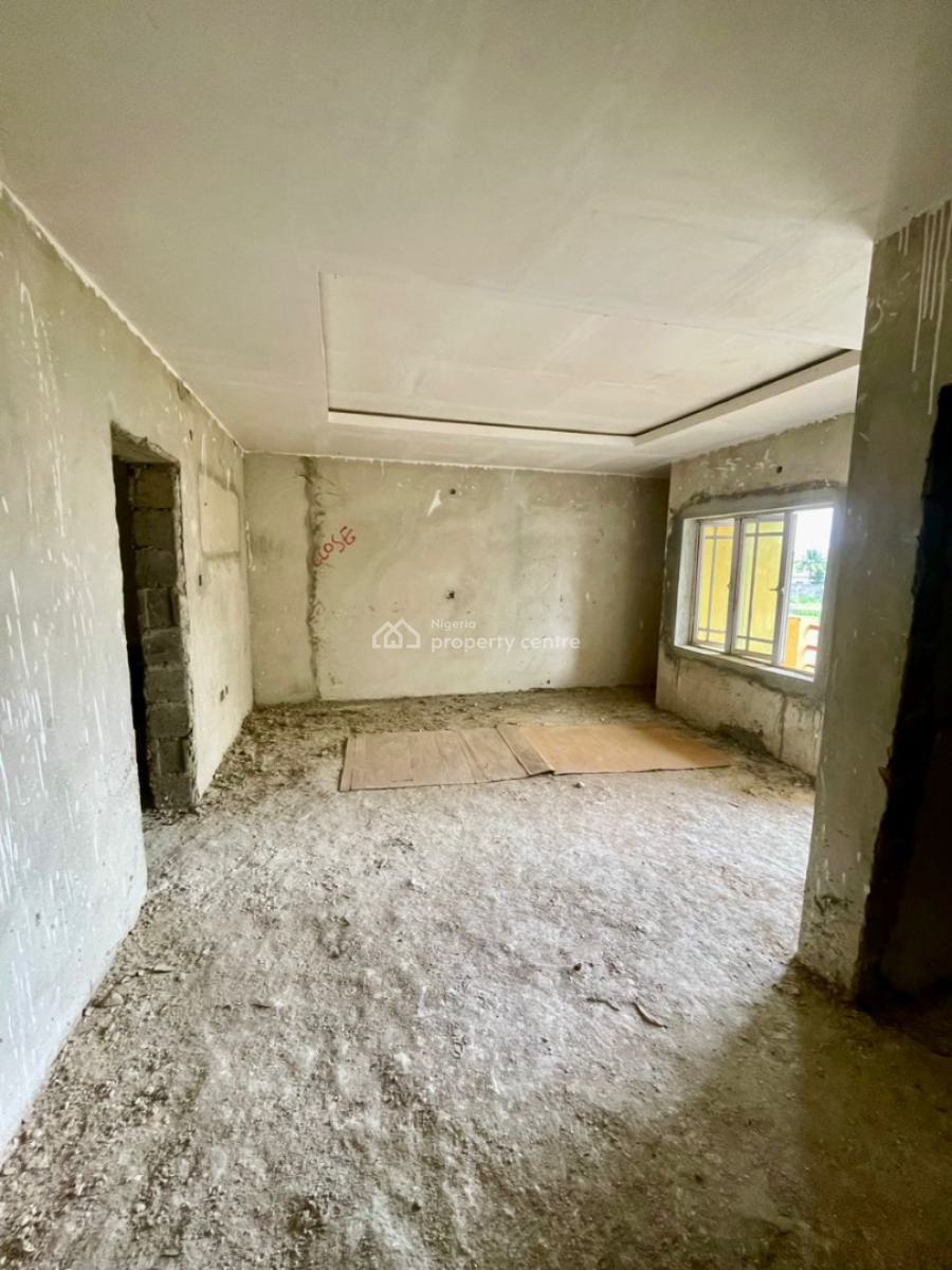 Service 3 Bedroom Terrace Duplex Carcass, Lekki Gardens Phase 5, in Atlantic Layout Estate, General Paint, Ajah, Lagos, Terraced Duplex for Sale