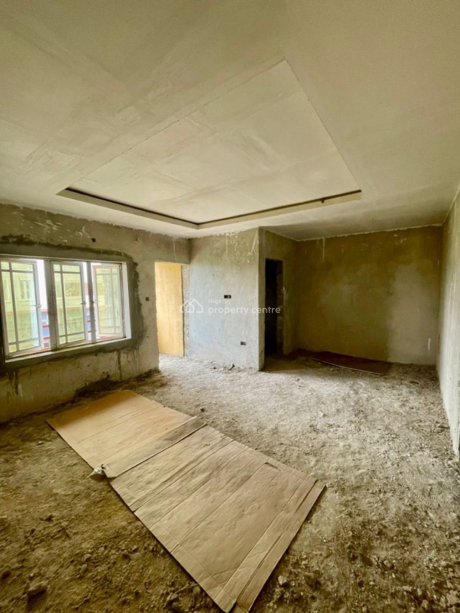 Service 3 Bedroom Terrace Duplex Carcass, Lekki Gardens Phase 5, in Atlantic Layout Estate, General Paint, Ajah, Lagos, Terraced Duplex for Sale