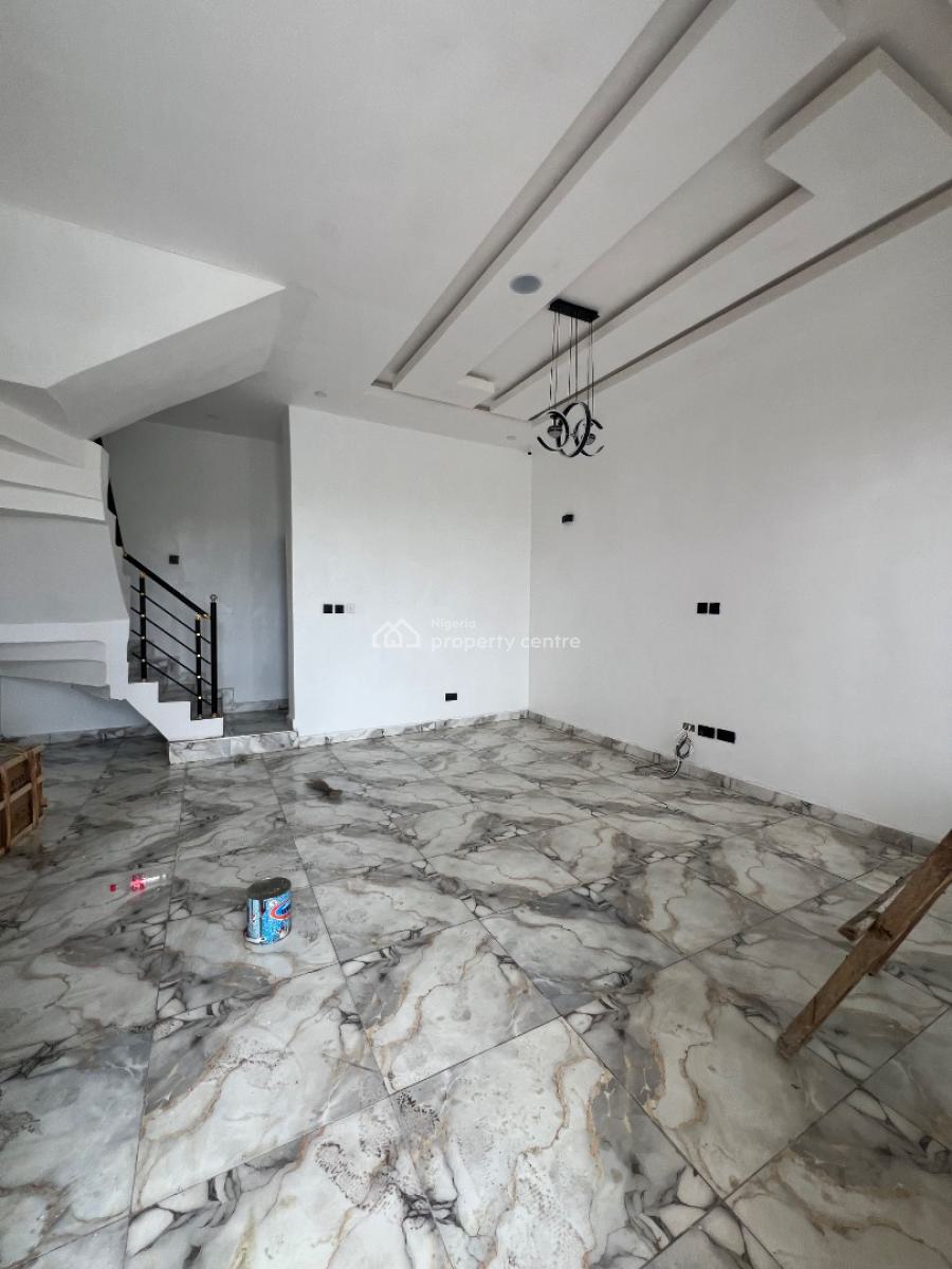 Brand New 4 Bedroom Terrace Duplex with a Bq, General Paint Estate, Ajah, Lagos, Terraced Duplex for Sale