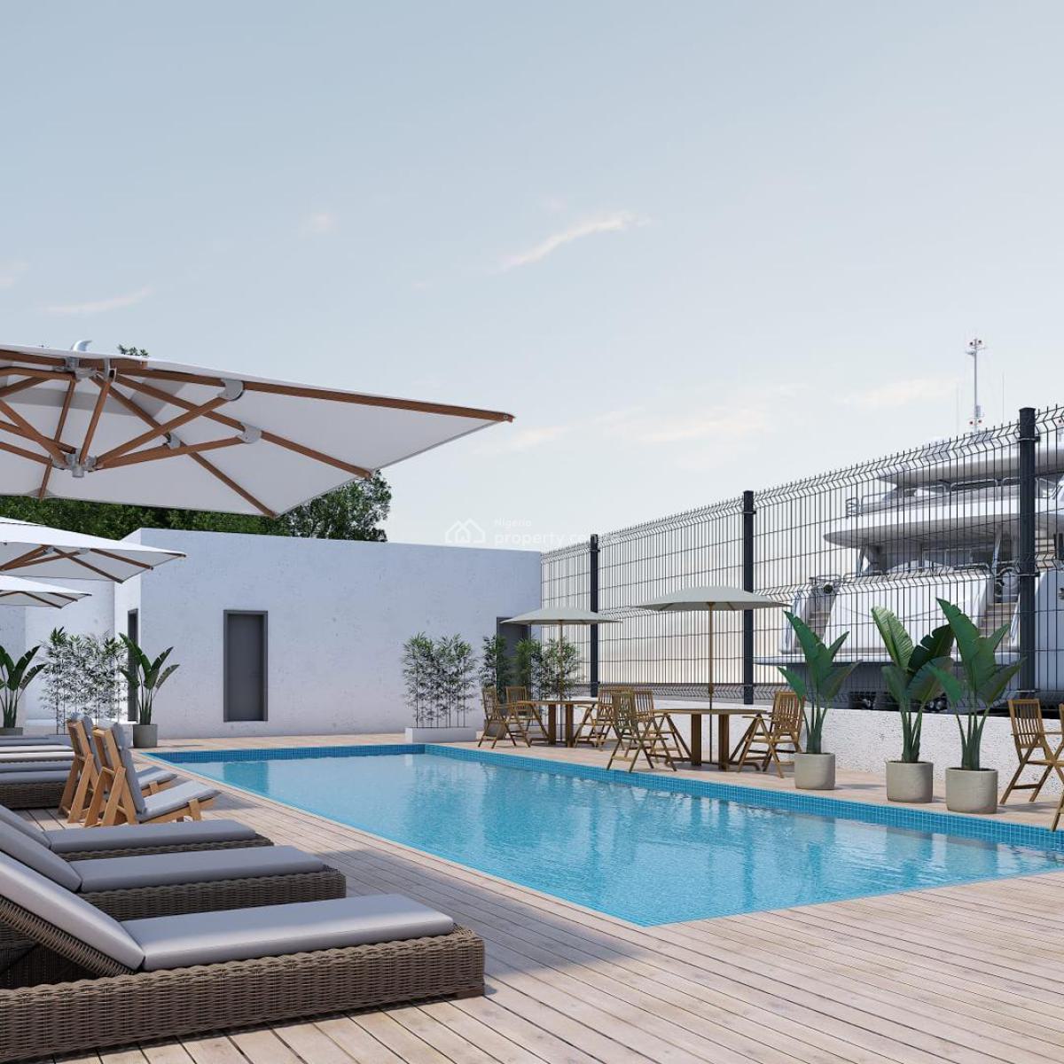 Lagoon Front View 2 Bedroom Apartment, Phase 2, Osborne, Ikoyi, Lagos, Flat / Apartment for Sale