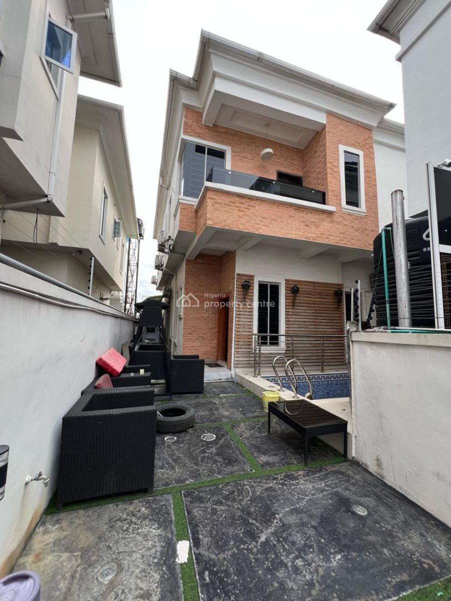 5 Bedrooms Detached House with Bq, Chevron, Lekki, Lagos, Detached Duplex for Sale
