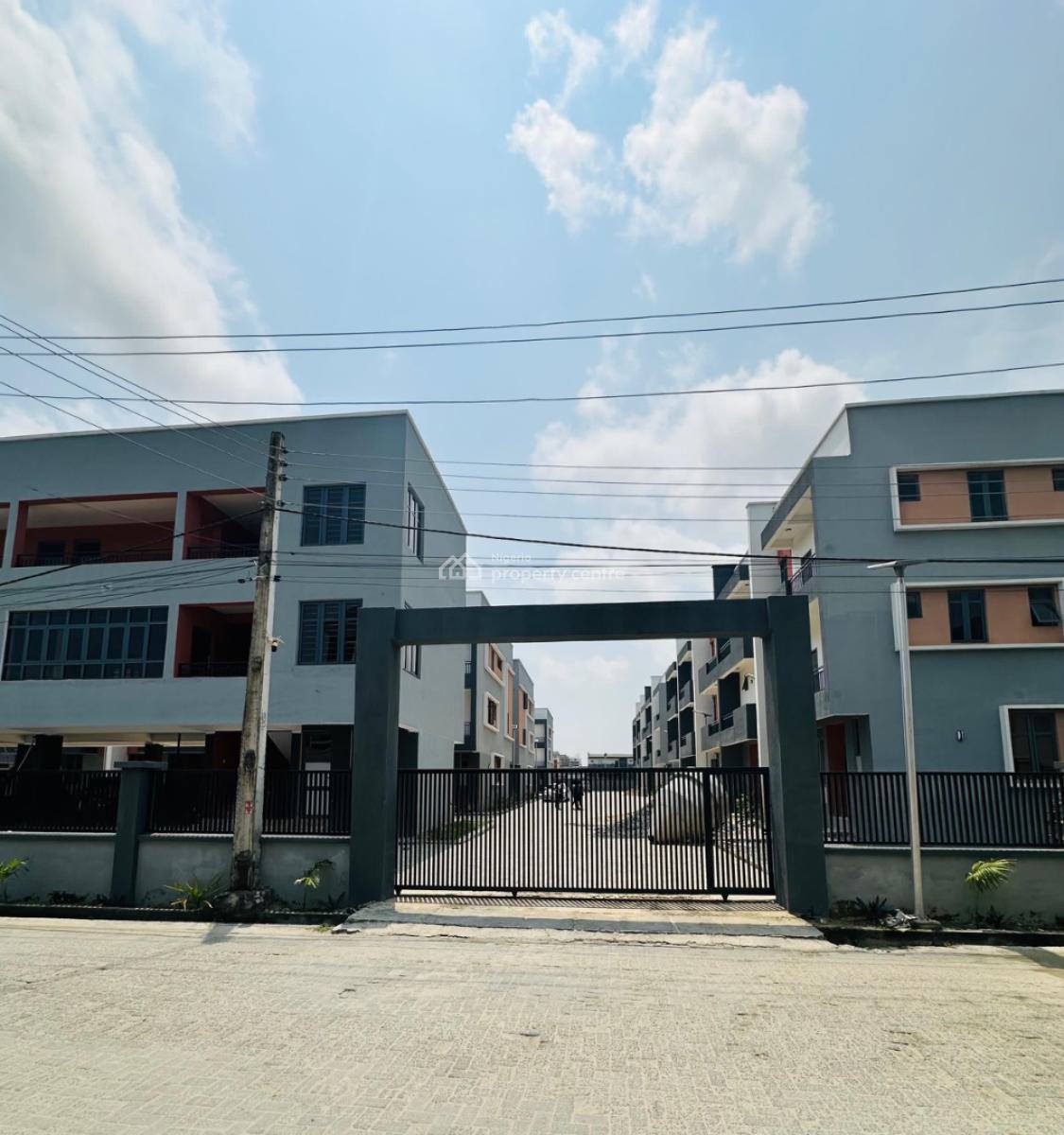 Refined 4-bedroom Terraced Duplex  Unfurnished Elegance, Ikate, Lekki, Lagos, Terraced Duplex for Sale