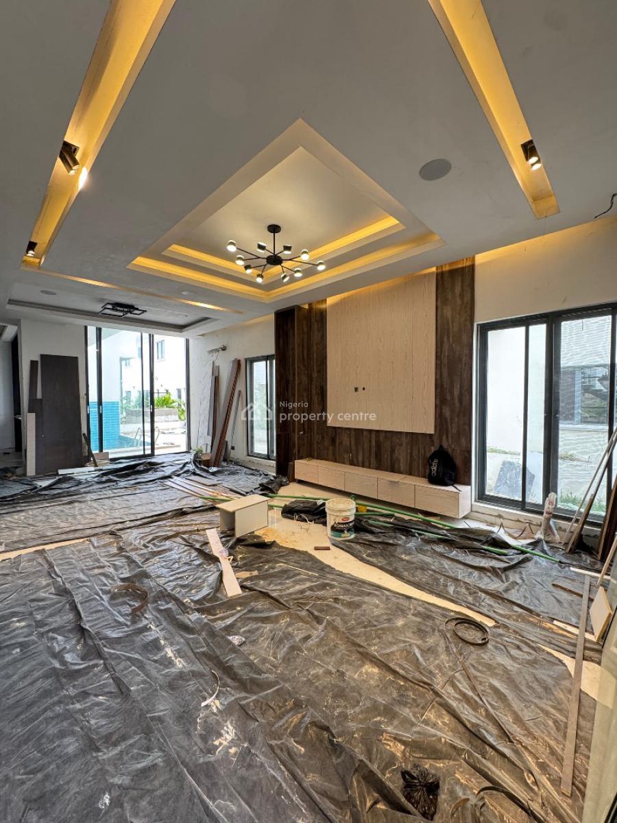 Magnificent 5 Bedrooms Semi Detached Duplex with a Pool, Lounge & Cinema, Ikate Elegushi, Lekki, Lagos, Semi-detached Duplex for Sale