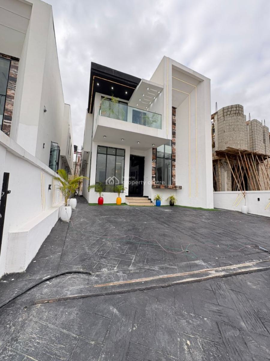 Luxury 5 Bedroom Fully Detached Duplex, Chevron, Lekki Phase 2, Lekki, Lagos, Detached Duplex for Sale