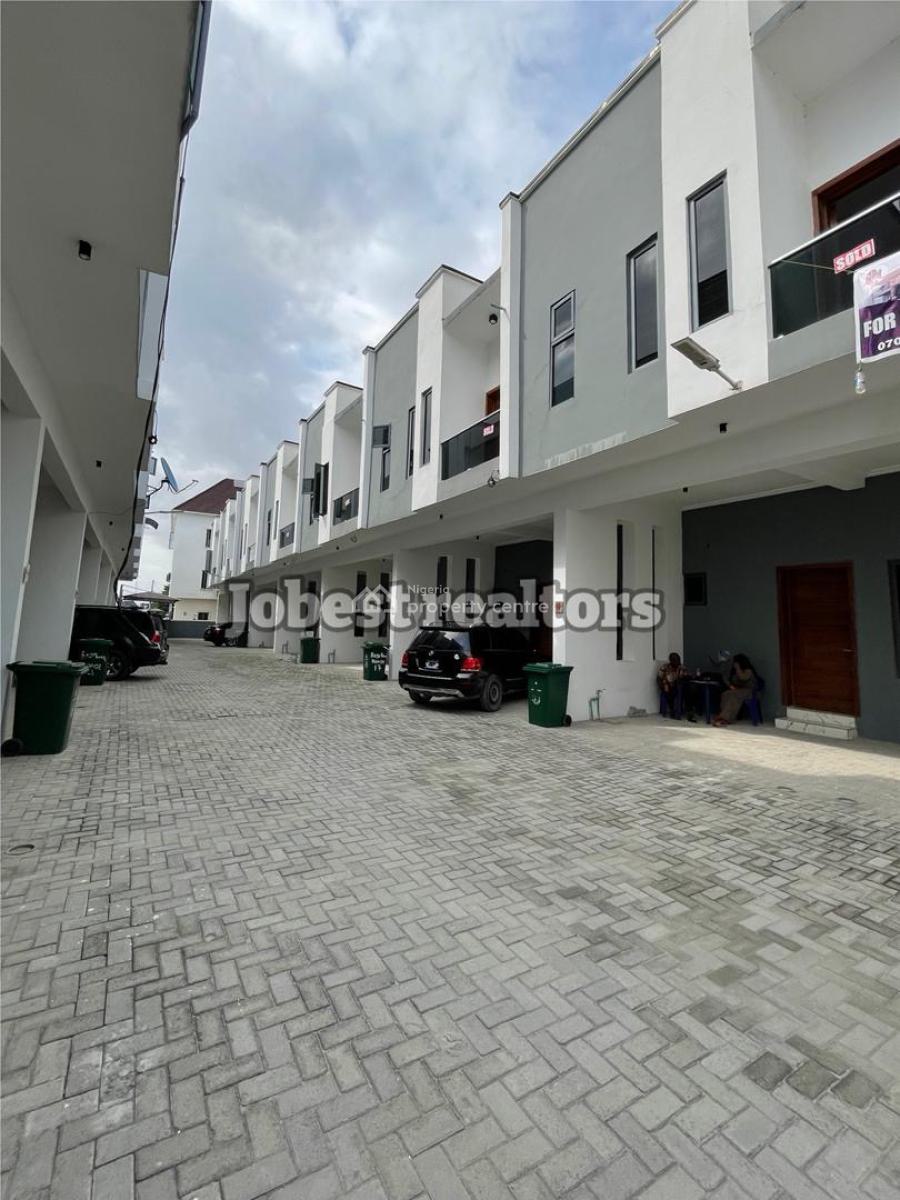 Spacious 4 Bedroom Terrace Duplex with Bq, Ikota, Lekki, Lagos, House for Rent