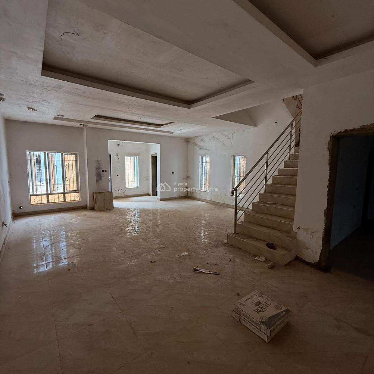Spacious 4 Bedroom Terraced Duplex with a Bq, Kukwaba, Abuja, Terraced Duplex for Sale