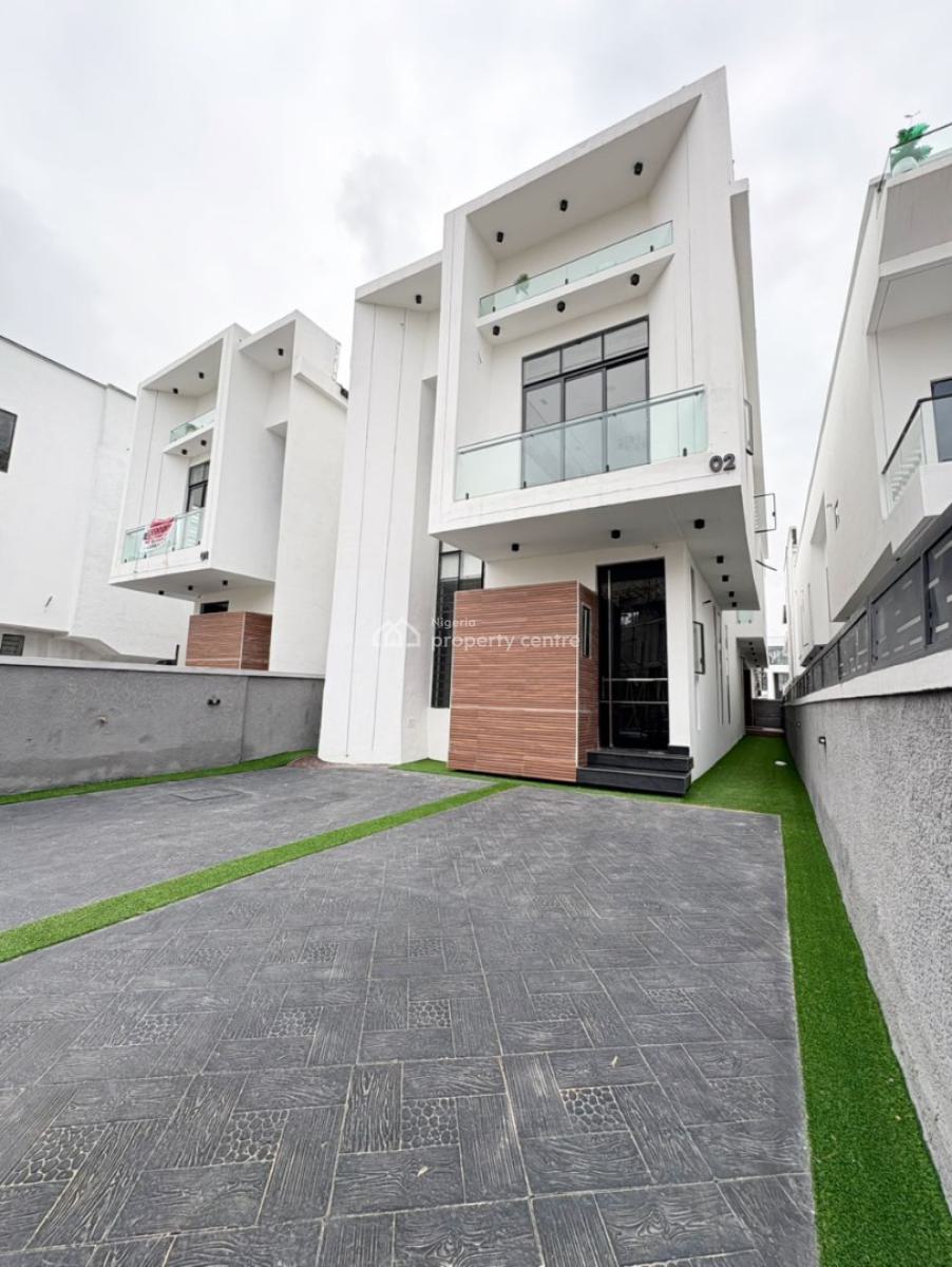 Luxury Standard 5 Bedroom Fully Detached Duplex, Chevron, Lekki Phase 2, Lekki, Lagos, Detached Duplex for Sale