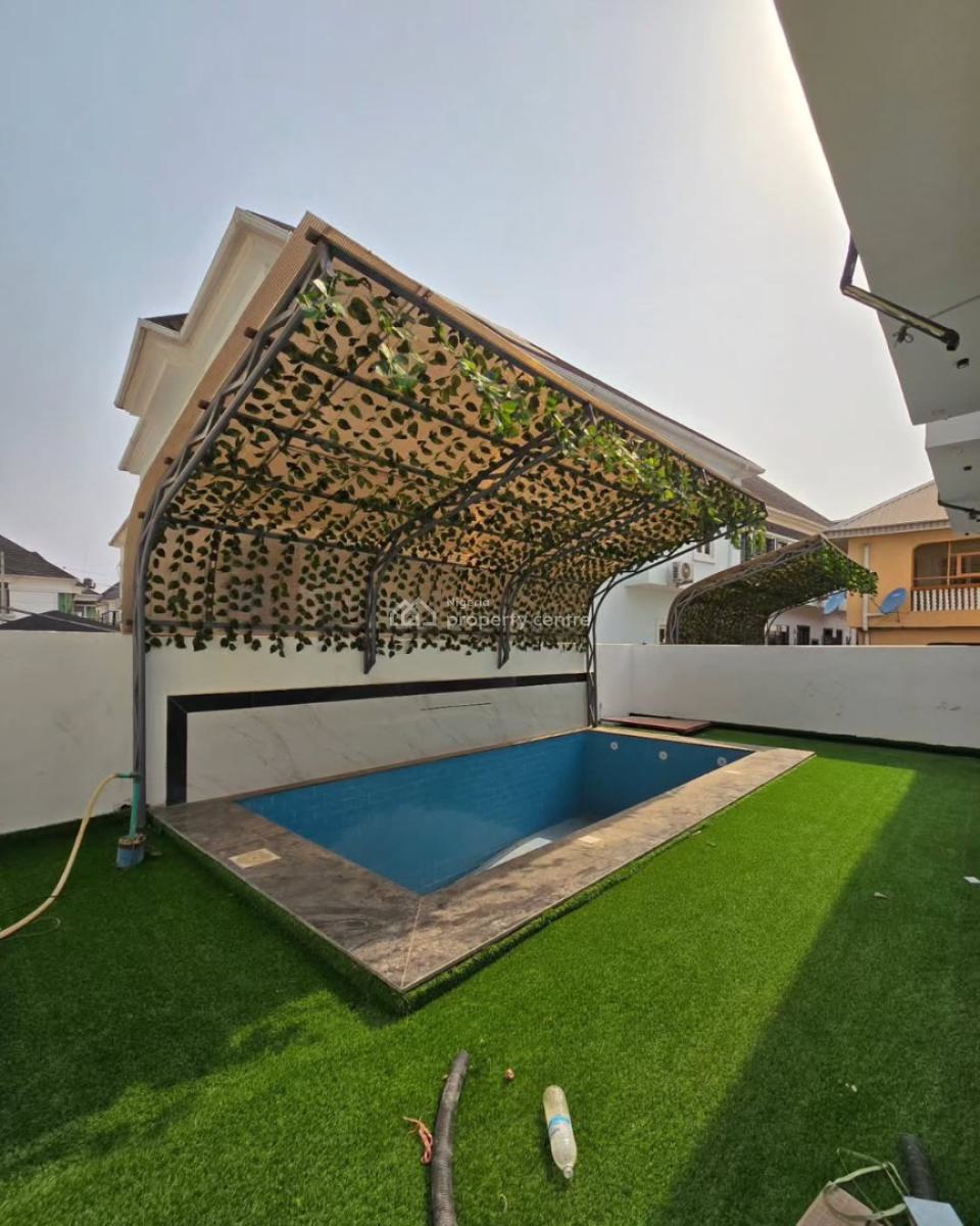 Newly Built 5 Bedroom Fully Detached House with Pool, Ikota, Lekki, Lagos, Detached Duplex for Sale