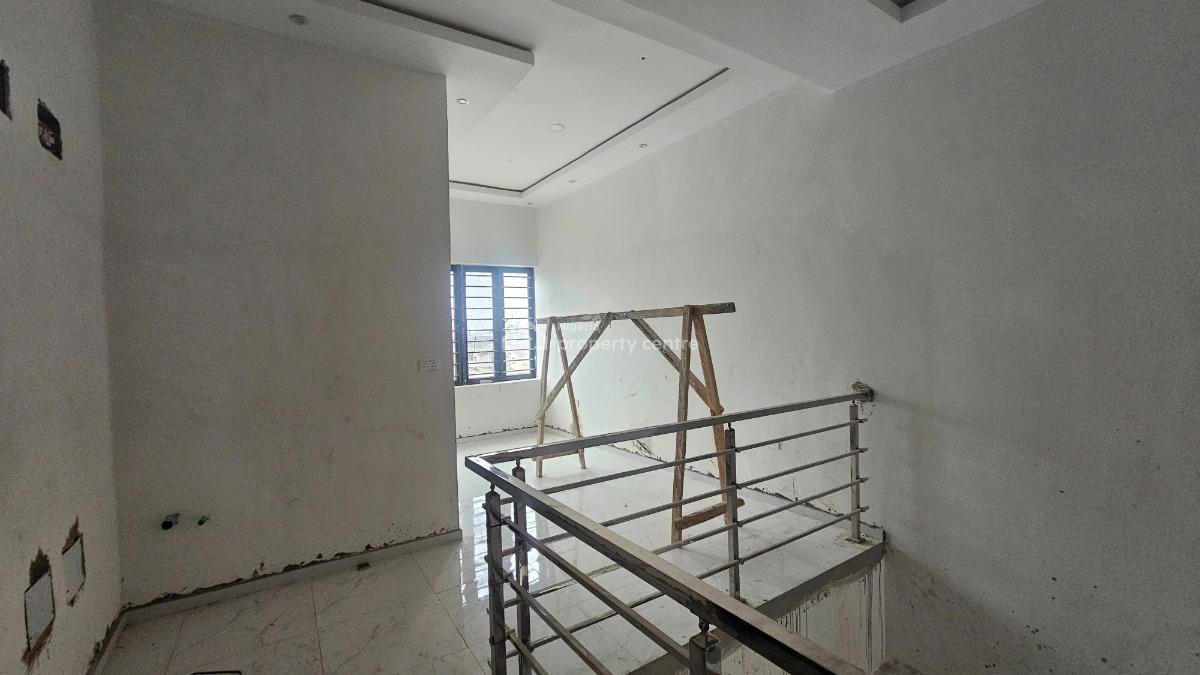 Contemporary 4 Bedroom Terrace Duplex with a Room Bq, Adekoya Estate, Ogba, Ikeja, Lagos, Terraced Duplex for Sale