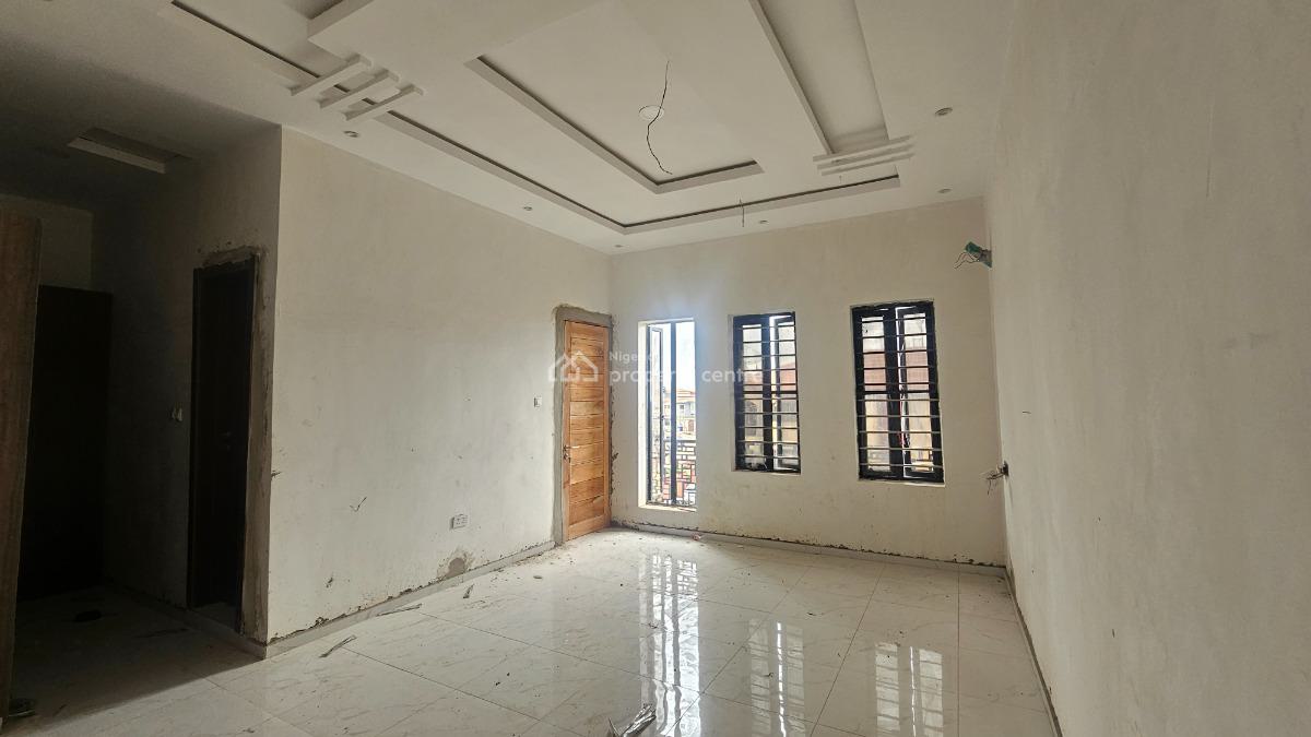 Contemporary 4 Bedroom Terrace Duplex with a Room Bq, Adekoya Estate, Ogba, Ikeja, Lagos, Terraced Duplex for Sale