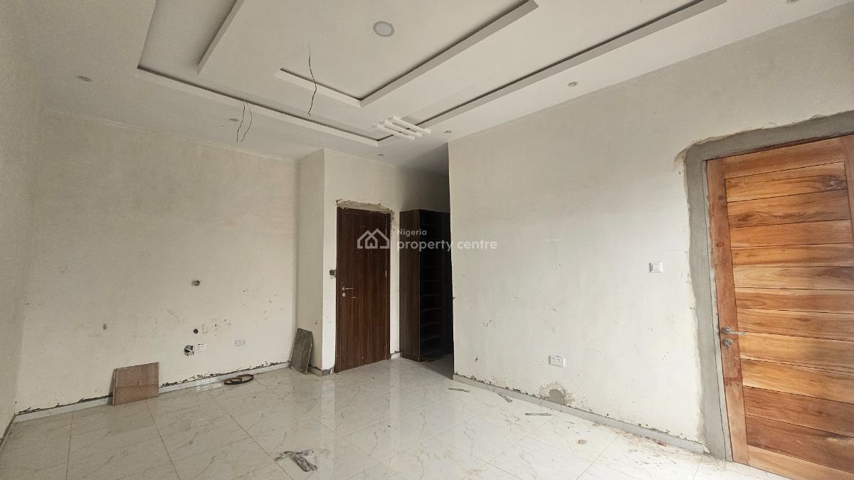 Contemporary 4 Bedroom Terrace Duplex with a Room Bq, Adekoya Estate, Ogba, Ikeja, Lagos, Terraced Duplex for Sale