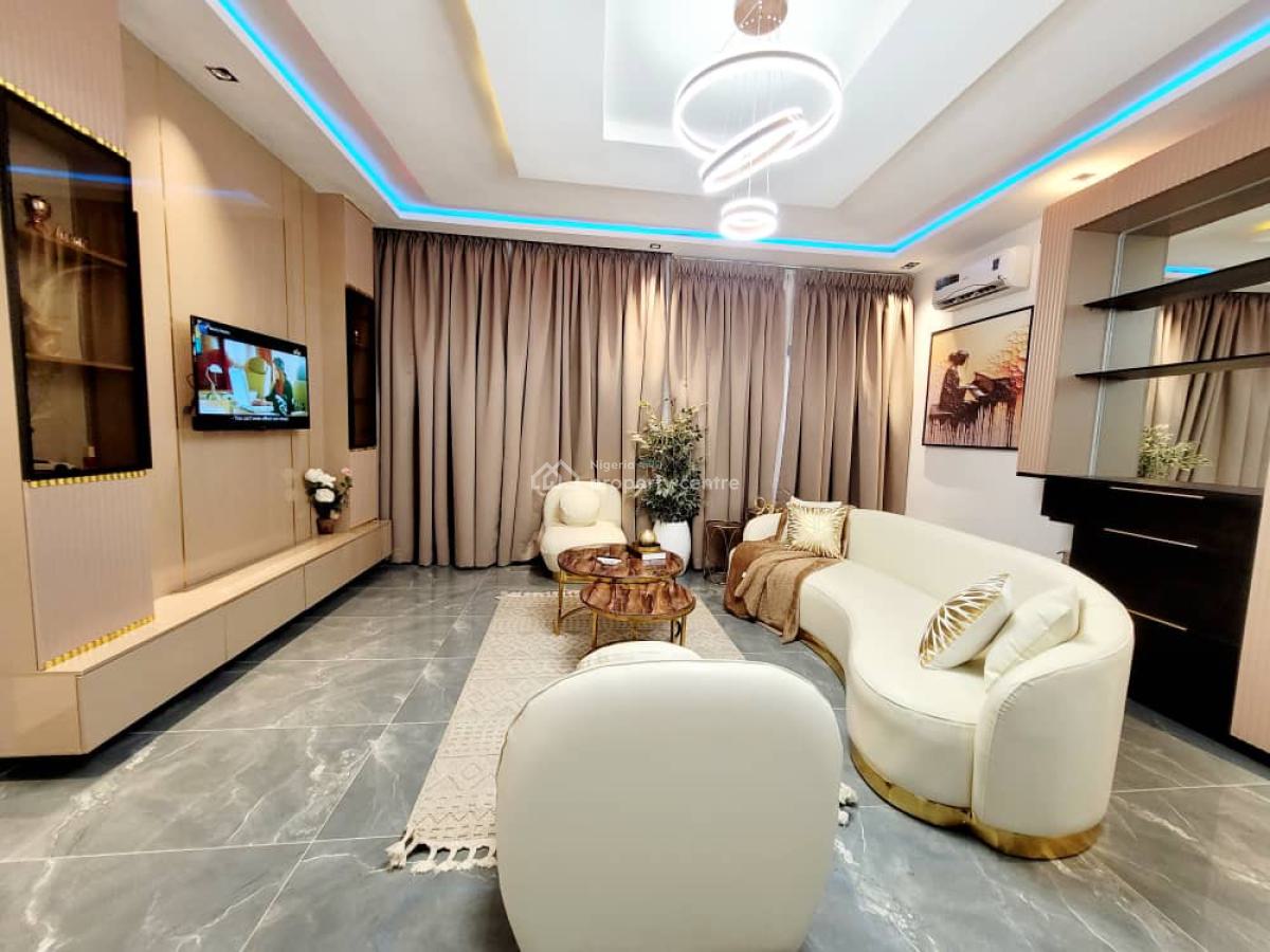 Luxury 2 Bedroom with Balcony N Guest Toilet, Ikoyi, Lagos, Flat / Apartment Short Let