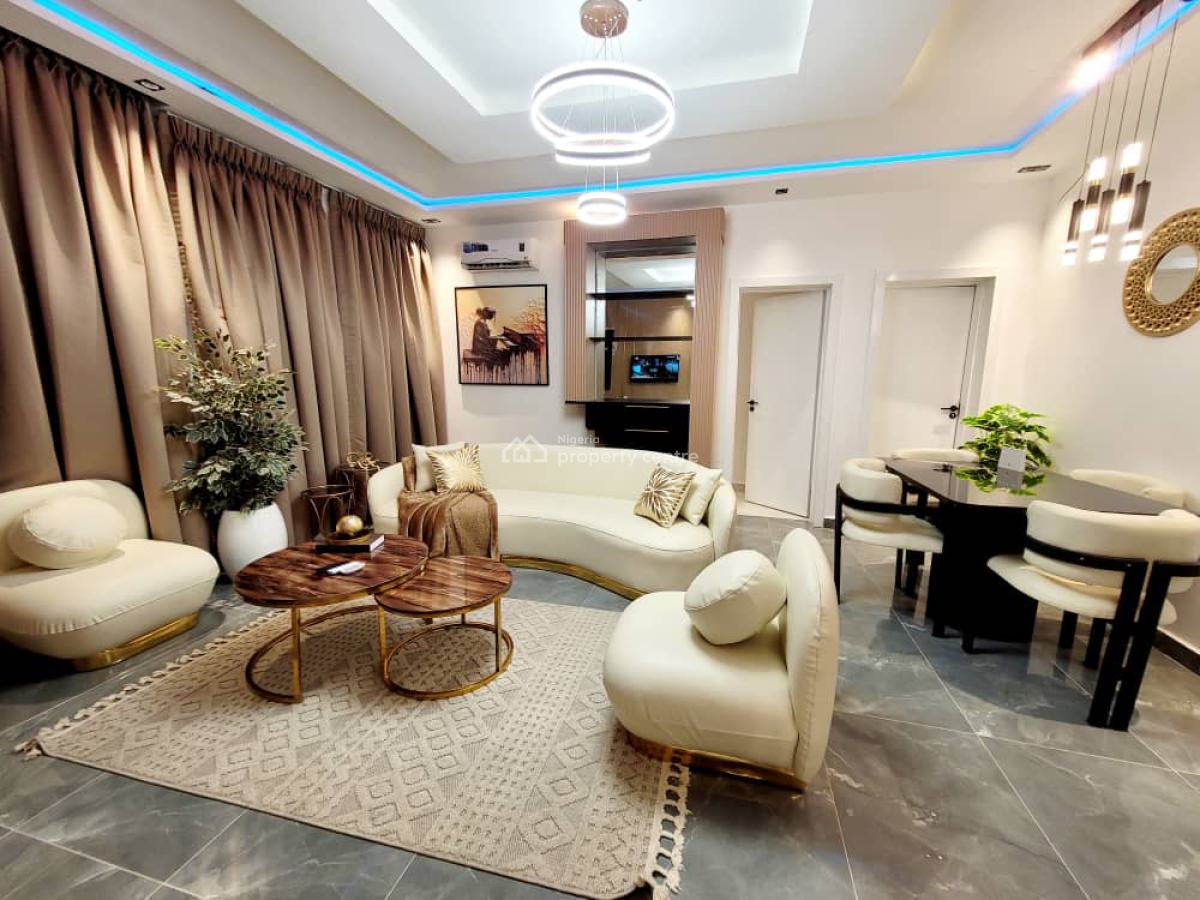 Luxury 2 Bedroom with Balcony N Guest Toilet, Ikoyi, Lagos, Flat / Apartment Short Let