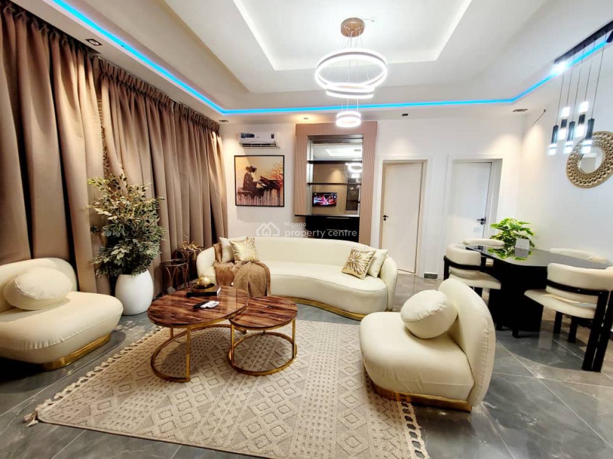 Luxury 2 Bedroom with Balcony N Guest Toilet, Ikoyi, Lagos, Flat / Apartment Short Let