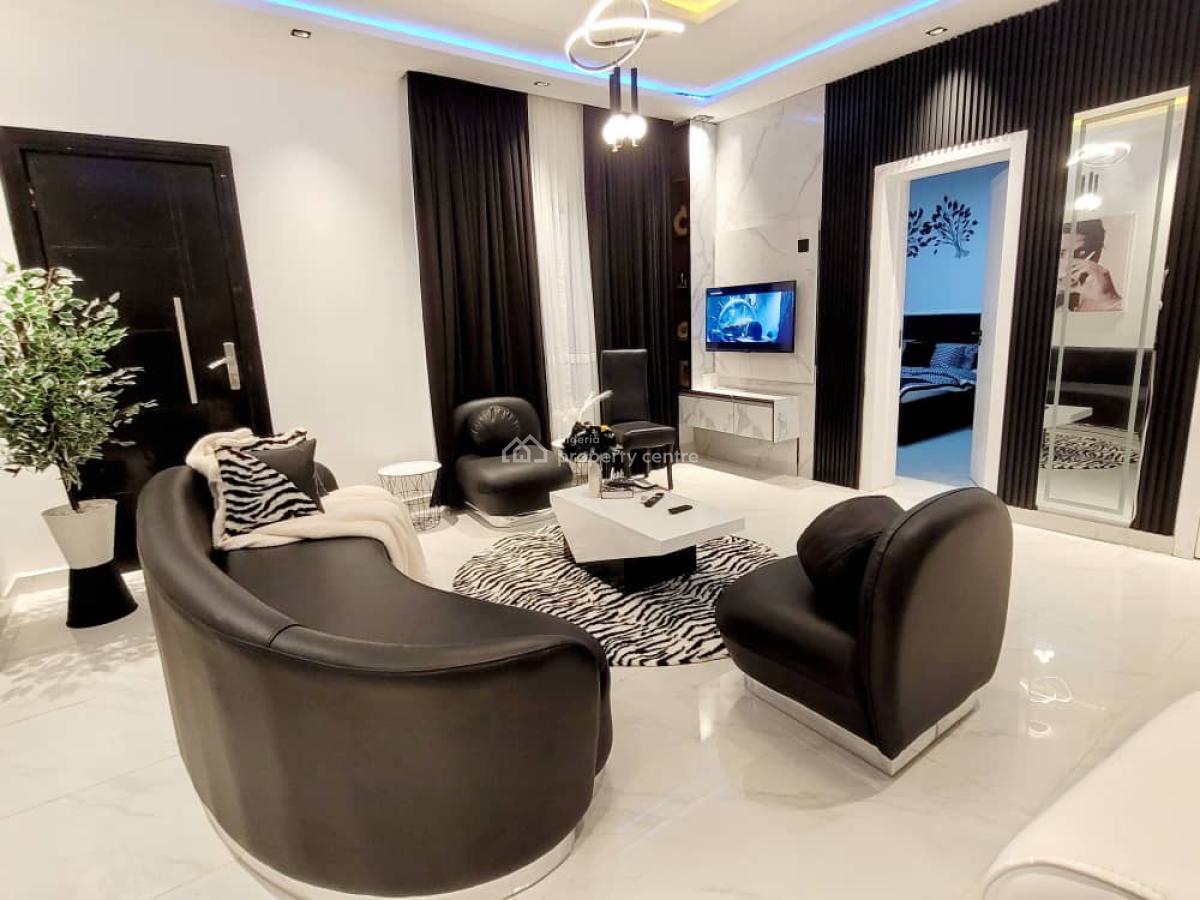 Luxury 2 Bedroom Fully Furnished Apartment with Balcony N Guest Toilet, Ikoyi, Lagos, Flat / Apartment Short Let