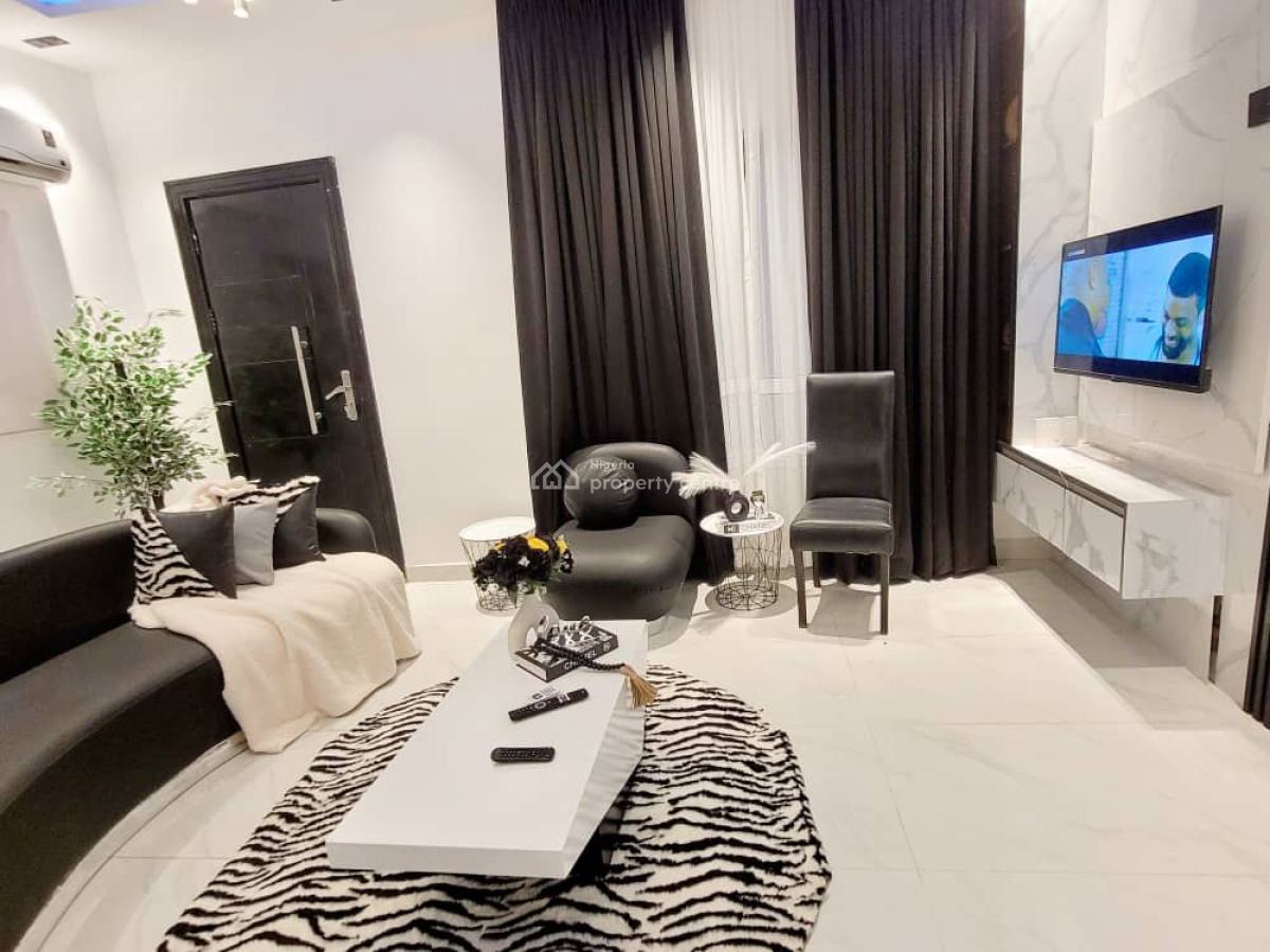 Luxury 2 Bedroom Fully Furnished Apartment with Balcony N Guest Toilet, Ikoyi, Lagos, Flat / Apartment Short Let