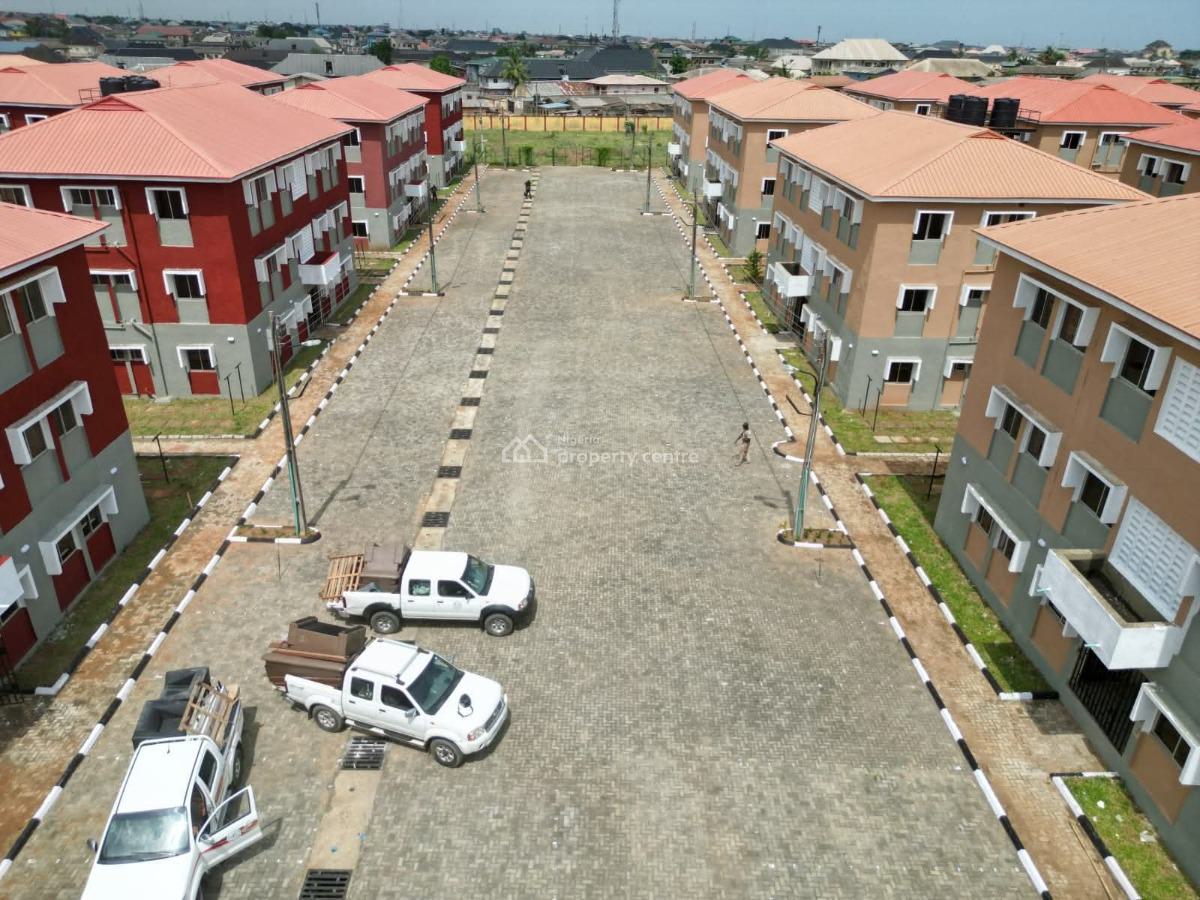 Sparkling New Three Bedroom Flat, Egan Igando Mixed Housing Estate., Igando, Ikotun, Lagos, Flat / Apartment for Sale