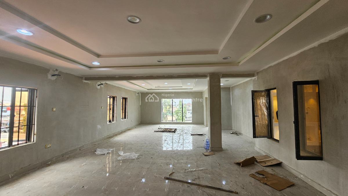 Brand New and Strategically Located 600sqm Open Plan Office Space, Ogudu- Ojota Road, Ogudu, Lagos, Office Space for Rent
