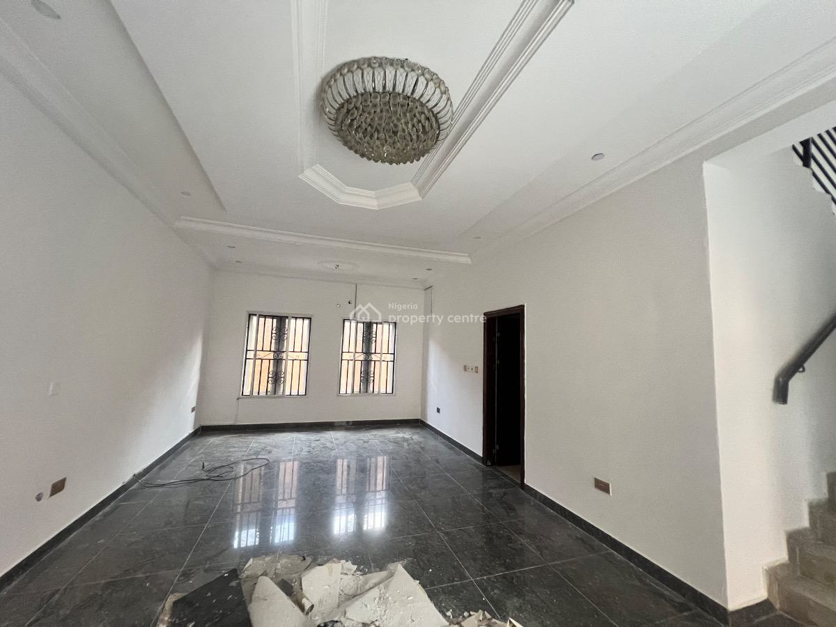 Spacious 4 Bedroom Terrace House with a Room Bq, Ikate Elegushi, Lekki, Lagos, Terraced Duplex for Rent