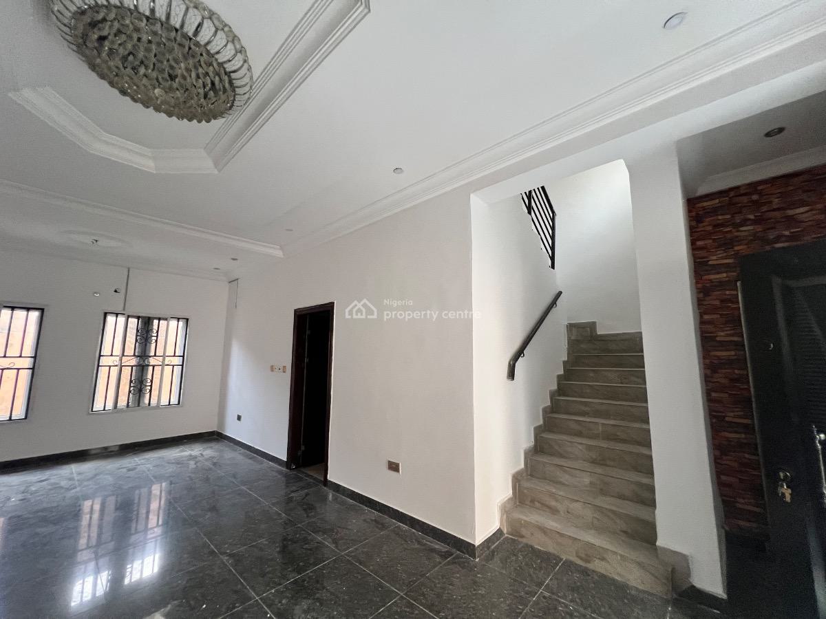 Spacious 4 Bedroom Terrace House with a Room Bq, Ikate Elegushi, Lekki, Lagos, Terraced Duplex for Rent