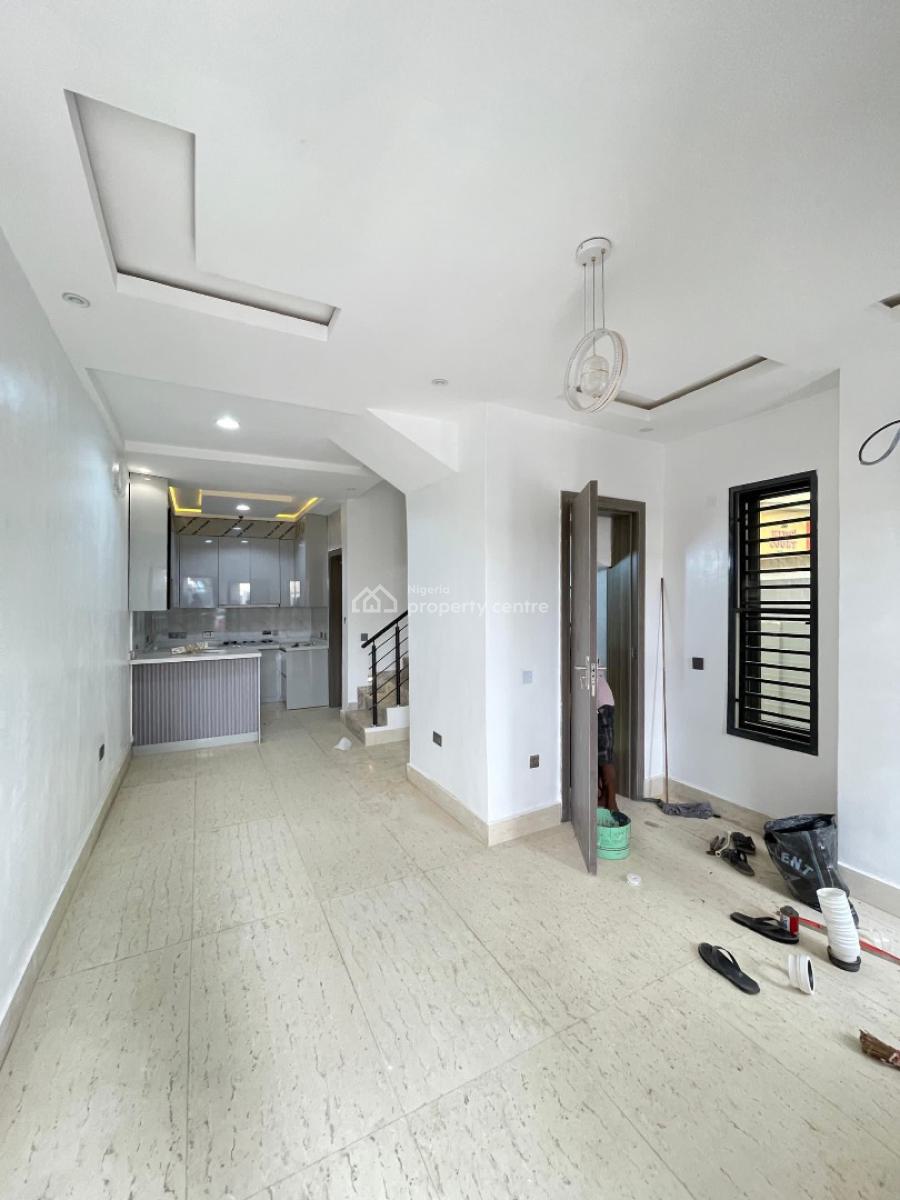Alluring 4 Bedrooms Semi Detached Duplex Plus Bq in a Serene Estate, Off Adeniran Ogunsanya Road, Surulere, Lagos, Semi-detached Duplex for Sale