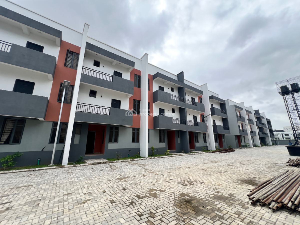 Newly Built 4 Bedroom Terraced House with a Room Bq, Ikate Elegushi, Lekki, Lagos, Terraced Duplex for Sale