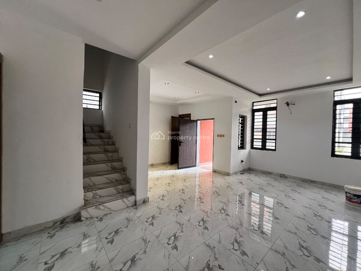 Newly Built 4 Bedroom Terraced House with a Room Bq, Ikate Elegushi, Lekki, Lagos, Terraced Duplex for Sale