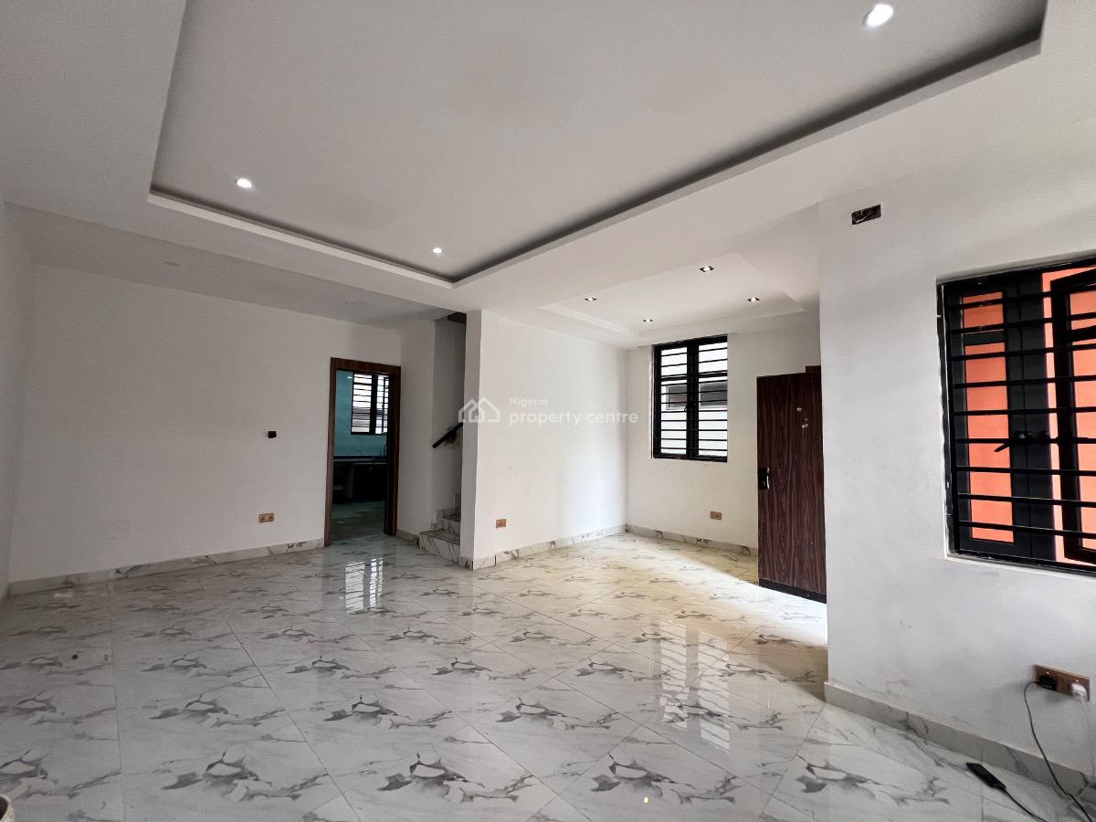 Newly Built 4 Bedroom Terraced House with a Room Bq, Ikate Elegushi, Lekki, Lagos, Terraced Duplex for Sale