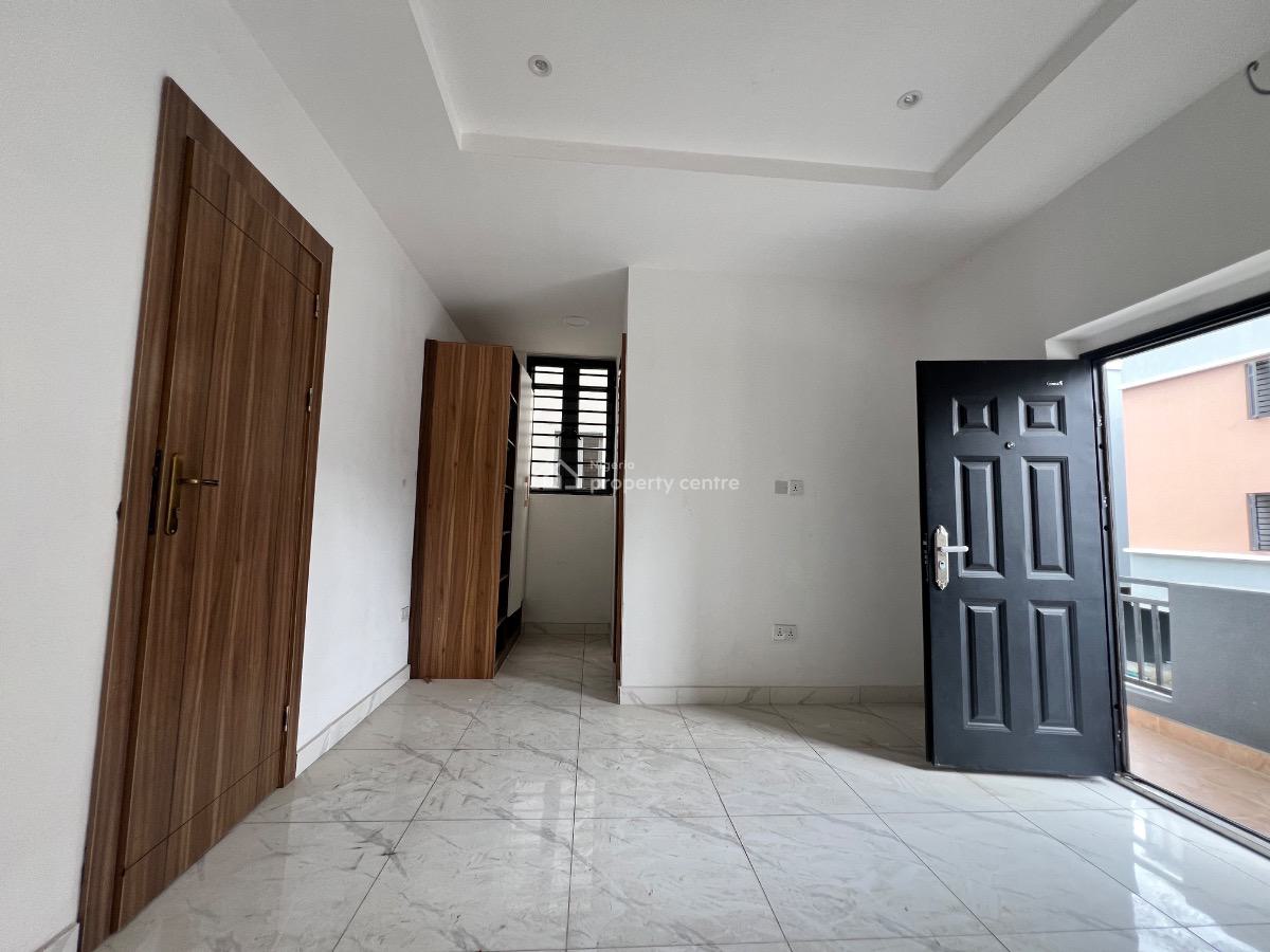 Newly Built 4 Bedroom Terraced House with a Room Bq, Ikate Elegushi, Lekki, Lagos, Terraced Duplex for Sale
