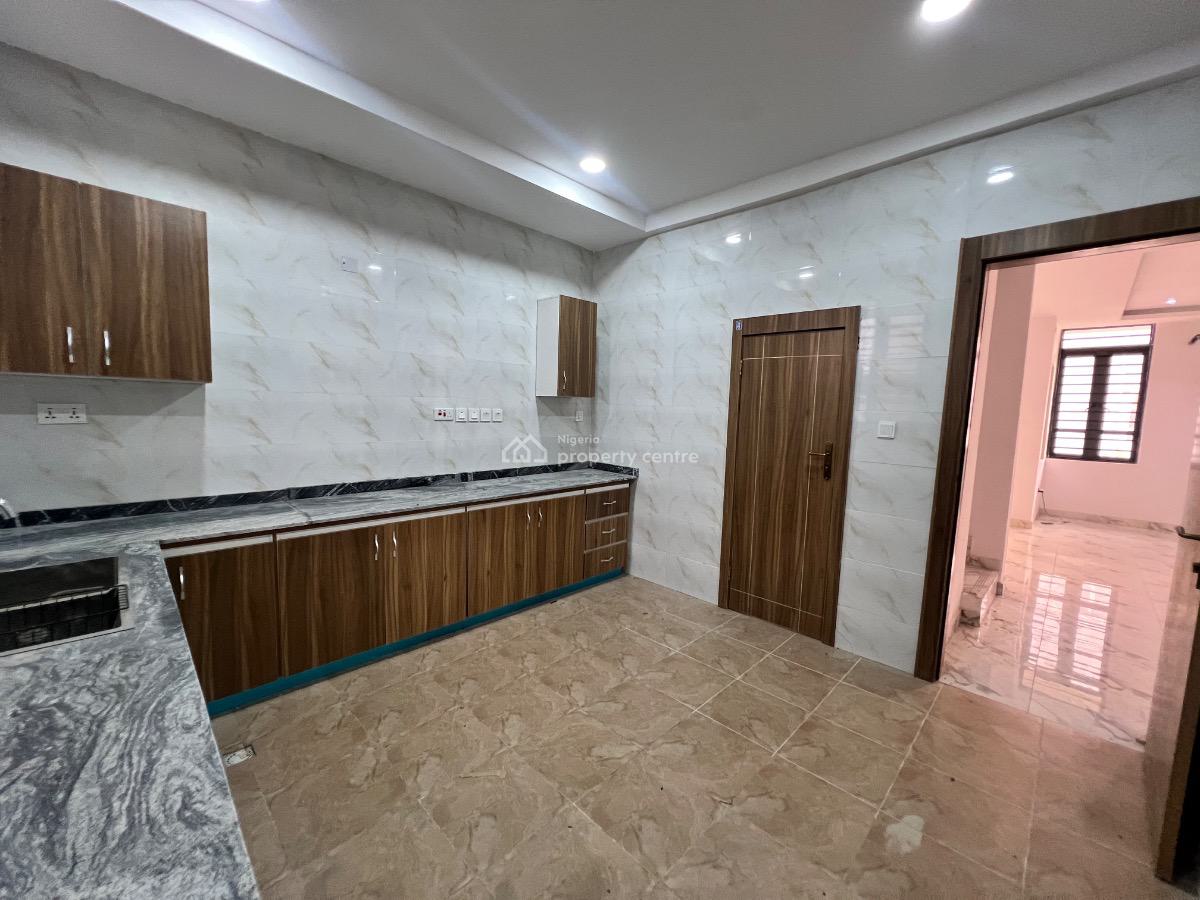 Newly Built 4 Bedroom Terraced House with a Room Bq, Ikate Elegushi, Lekki, Lagos, Terraced Duplex for Sale