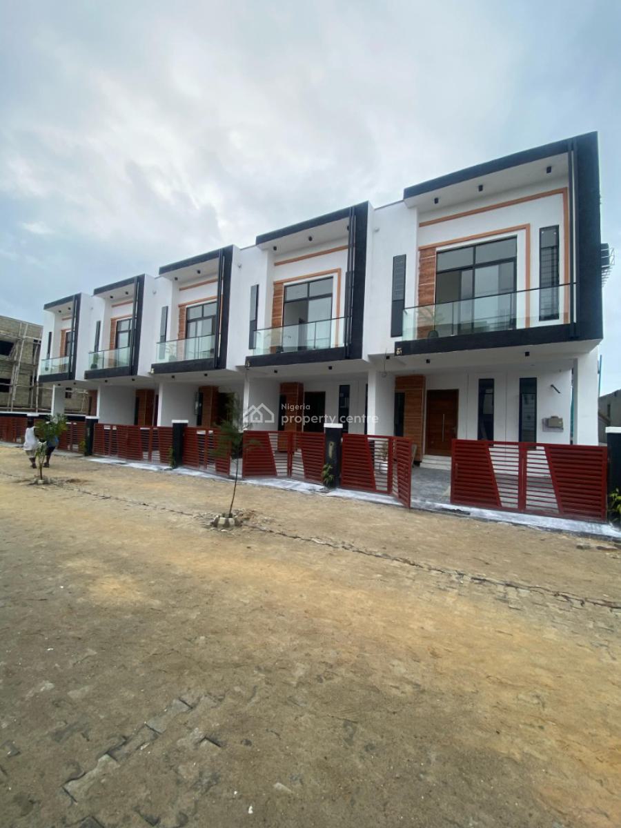 Luxury 4-bedroom Terrace with Modern Finishes, Ikota, Lekki, Lagos, Terraced Duplex for Sale