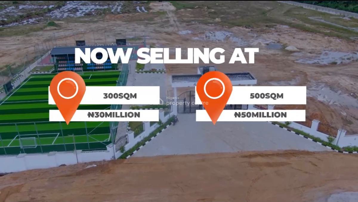 Bare Land in a Serene and Secured Estate, Beside Pan Atlantic University, Eleko, Ibeju Lekki, Lagos, Residential Land for Sale
