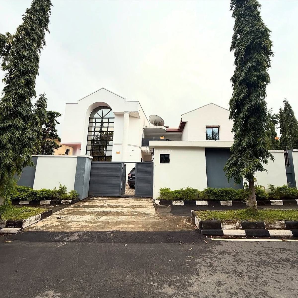7 Bedrooms Detached Duplex with 4 Bq, Court Yard, Ado Drive Way, Asokoro District, Abuja, Detached Duplex for Sale